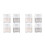 8Stk Multifunktionale Kosmetik Press Creme Container Aus Robustem ABS 4