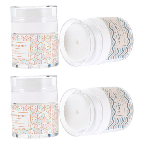 8Stk Multifunktionale Kosmetik Press Creme Container Aus Robustem ABS 1