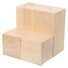50Stk Basswood Holzblöcke Zum Schnitzen Naturfarben Ideal Für Bastler