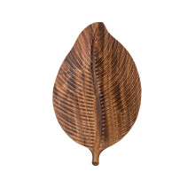 3Stk Dörrobst Platte Braune Blatt Snack Schale Langlebig Und