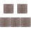 5Stk Plastik Deckfliesen , Garten & Klickboden, Robust 4