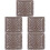 5Stk Plastik Deckfliesen , Garten & Klickboden, Robust 8