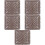 5Stk Plastik Deckfliesen , Garten & Klickboden, Robust 9