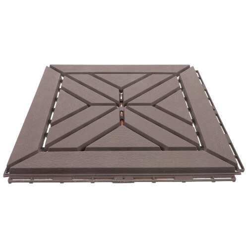 5Stk Plastik Deckfliesen , Garten & Klickboden, Robust 1