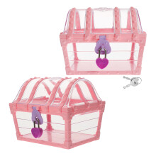 4Ud De Almacenamiento Rosa Para Y Joyería Con Cerradura