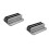 2Ud Rack Vertical Para Laptop Aluminio Y Elegante Plata 6