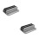 2Ud Rack Vertical Para Laptop Aluminio Y Elegante Plata 8