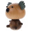 3Ud Ornamentación Madera Multicolor Bobblehead Animal 3