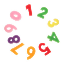 30Ud Esponjas Numéricas Para Pintar Y Decorar Con Colores
