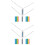 4Jgo Collares Para Con Acero Y Colores 5