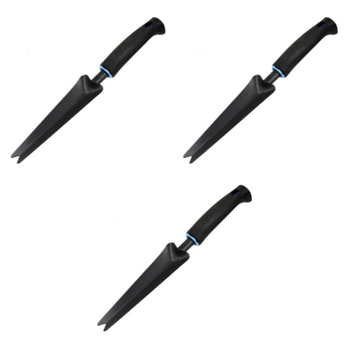 3Ud Quita Manual Con Punta Doble Y Mango De Madera Resistentes 2