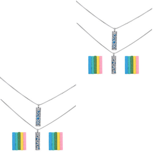 4Jgo Collares Para Con Acero Y Colores 2