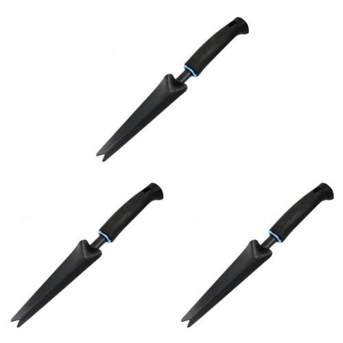 3Ud Quita Manual Con Punta Doble Y Mango De Madera Resistentes 1