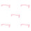 5Ud Almohada Elevada Rosa Para Manicura, Soporte Ergonómico De 3