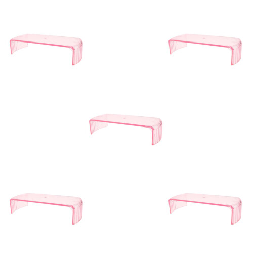 5Ud Almohada Elevada Rosa Para Manicura, Soporte Ergonómico De 2