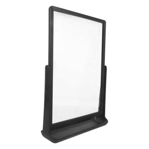 3Ud Soporte Giratorio Para Menús Doble Material Plástico Negro 1