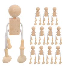 24Ud Muñecos De Madera Para Pintar Y Decorar Espacios Versátiles