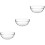 6Ud De Vidrio Transparentes Para Ingredientes Y Postres 6