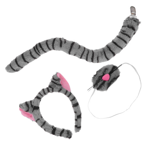 4Jgo Conjunto Disfraz Niña Orejas Y Tabby