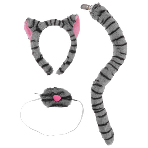 4Jgo Conjunto Disfraz Niña Orejas Y Tabby 2