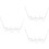 3Ud Collar Acero Inoxidable Con Letras Para Mujer 6