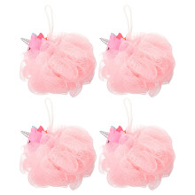 8Ud Esponjas Loofah Rosa Para Ducha Material Suave Cartoon