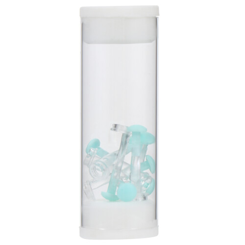 4Jgo Accesorios Para Limpieza Auditiva Transparentes Con Cubo Compacto