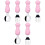 3 Bebé Acero Inoxidable Color Rosado 3