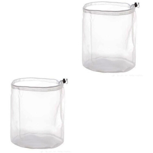 2Ud Bolsa Malla Transparente Para Con Cordón Resistente 2