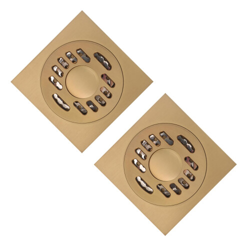 2Ud Desagüe De Dorado Multiuso Para Cocina, Y 1