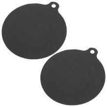 4Ud Tapetes Negros De Silicona Para Olla Y Cocina Resistente Calor