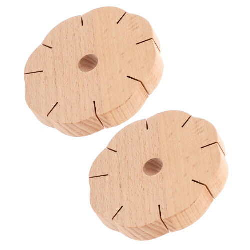 10Ud Kit Madera Para Tejer Pulseras Compacto Y Seguro 2