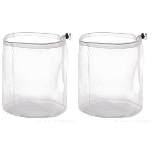 2Ud Bolsa Malla Transparente Para Con Cordón Resistente 1