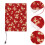 3Ud Roja Para Libro De Tela Resistente Y Decorativa 10