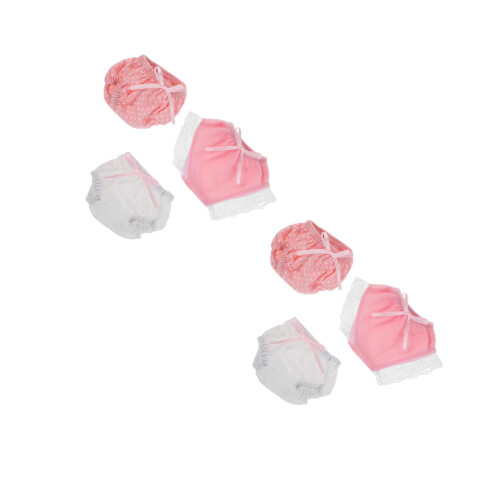 6Ud Ropa Interior Para Pañales Reutilizables Multicolor 2