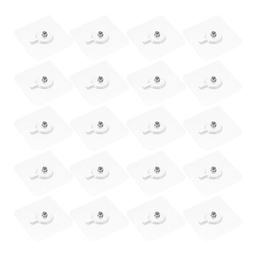 40Ud Transparentes Sin Perforación Para Colgar En Casa