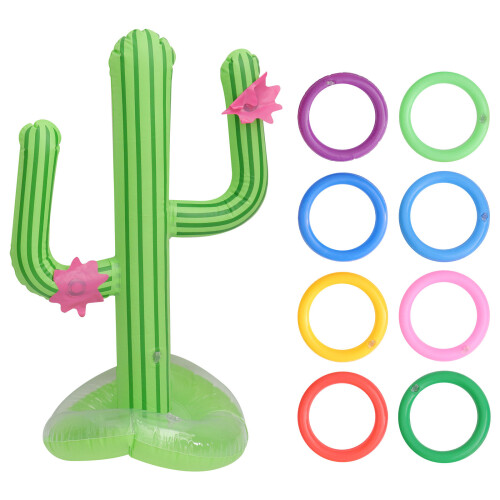 2 De Cactus Inflable Para Juegos De Piscina Y Playa