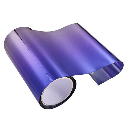 2Ud Lámina De Sombreado Para De Vehículo Morada Material Kk 1