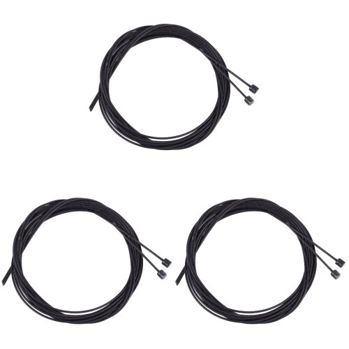 6Ud Cables Cambio Negro Alta Resistencia Para 1