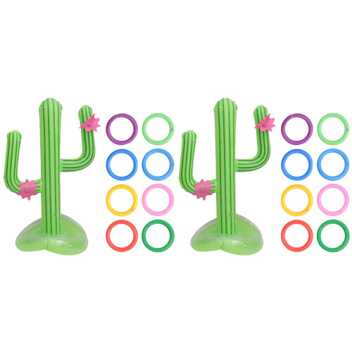 2 De Cactus Inflable Para Juegos De Piscina Y Playa 1