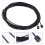 6Ud Cables Cambio Negro Alta Resistencia Para 10
