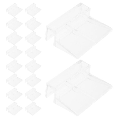 90Ud Clips Transparentes Para De Acuario Acrílico Resistente 2