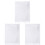 3Jgo Bolsas De Almacenaje Resistentes Blancas Para Ropa Y Hogar 2