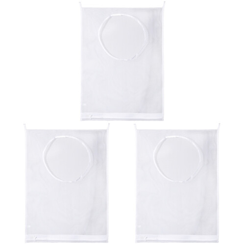 3Jgo Bolsas De Almacenaje Resistentes Blancas Para Ropa Y Hogar 1