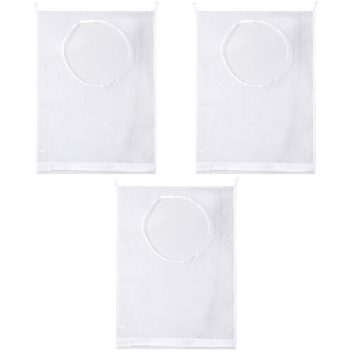 3Jgo Bolsas De Almacenaje Resistentes Blancas Para Ropa Y Hogar 2