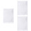 3Jgo Bolsas De Almacenaje Resistentes Blancas Para Ropa Y Hogar 6