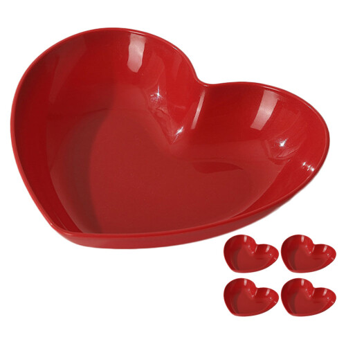 15Ud Reutilizable Forma Corazón Para Almacenaje Y Servicio 1