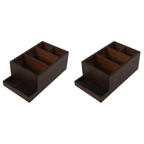 2Ud Soporte De Brocas De En Madera Resistente Para Salon 2