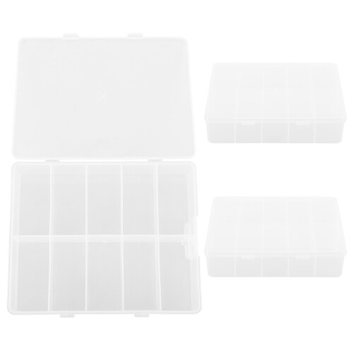 6Ud Transparente Para Postizas Con Material PP Fuerte 2