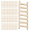 144Ud De Madera Mini Beige Para Casa De Muñecas Y Decoración 2